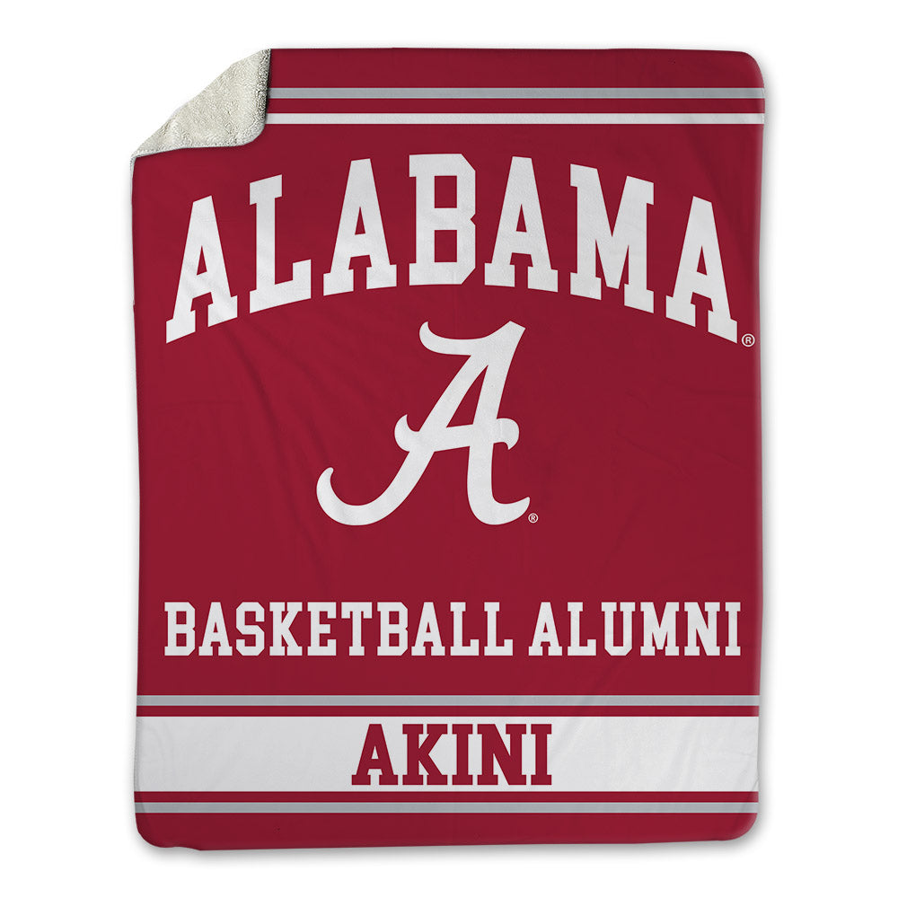 Alabama - Men's Basketball Alumni : Akini Akini - Blanket-0