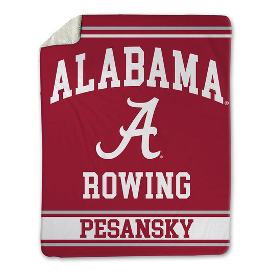 Alabama - NCAA Women's Rowing : Abby Pesansky - Blanket-0
