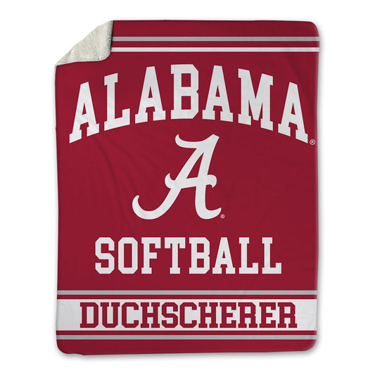 Alabama - NCAA Softball : Abby Duchscherer - Blanket-0