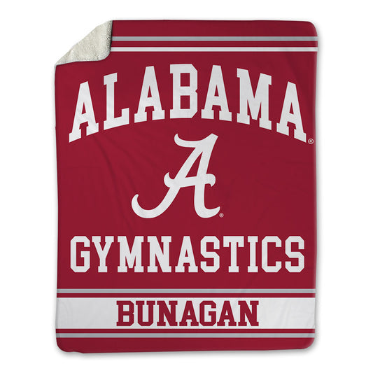 Alabama - NCAA Women's Gymnastics : Corrine Bunagan - Blanket-0