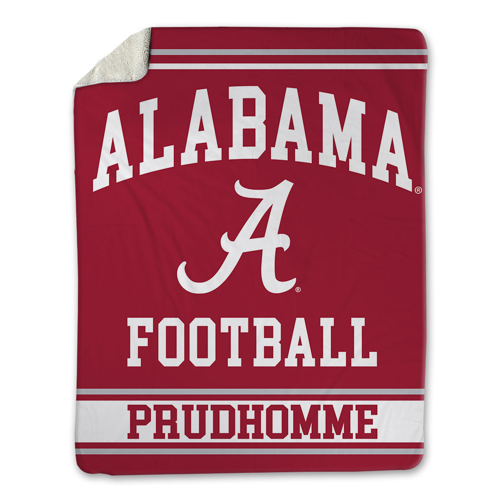 Alabama - Football Alumni : Mark Prudhomme - Blanket-0