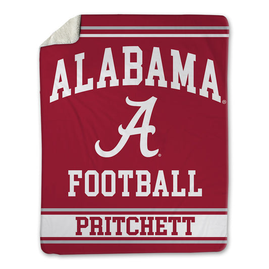 Alabama - NCAA Football : Marshall Pritchett - Blanket-0