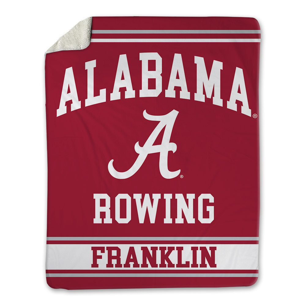Alabama - NCAA Women's Rowing : Julianna Franklin - Blanket-0