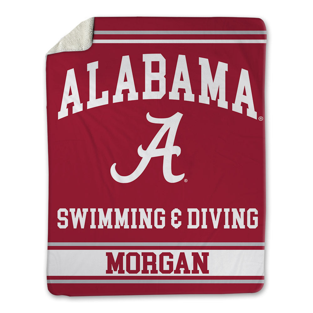Alabama - NCAA Men's Swimming & Diving : Beatty Morgan - Blanket-0
