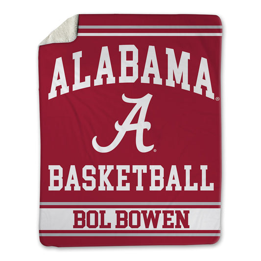 Alabama - NCAA Men's Basketball : Taylor Bol Bowen - Blanket-0