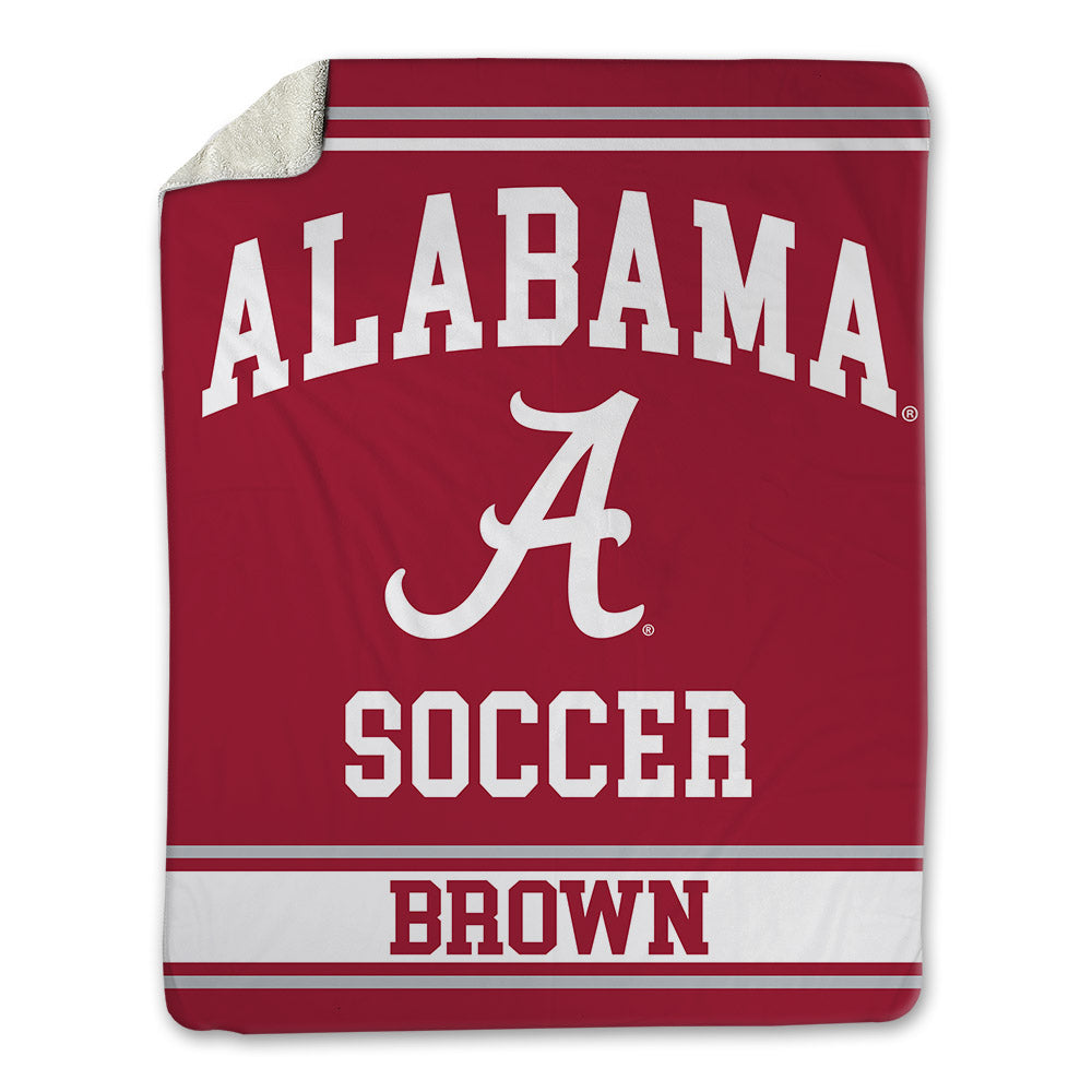 Alabama - NCAA Women's Soccer : Avery Brown - Blanket-0