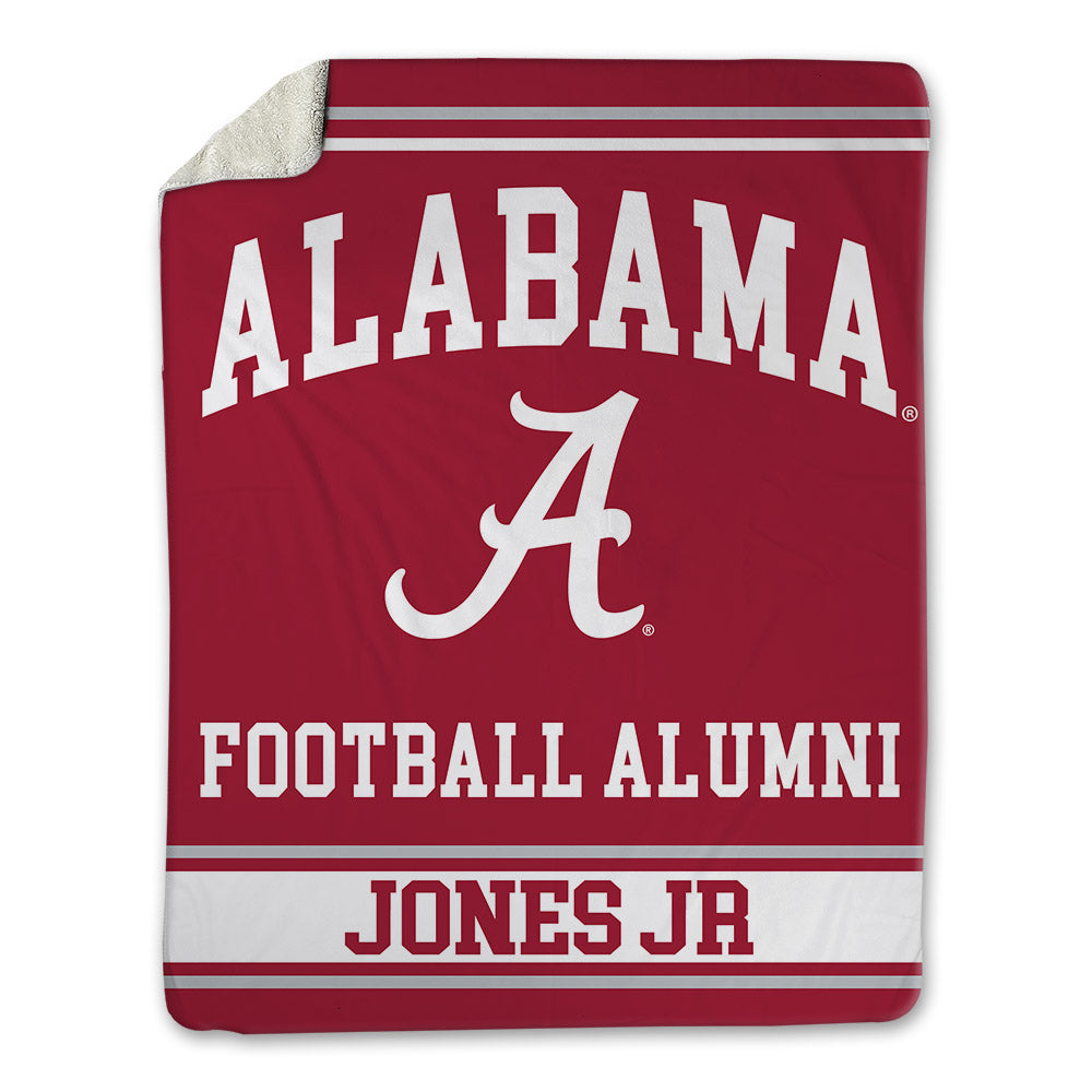Alabama - Football Alumni : Terry Jones Jr - Blanket-0