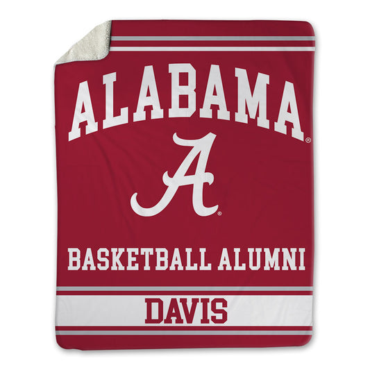 Alabama - Men's Basketball Alumni : Charvez Davis - Blanket-0