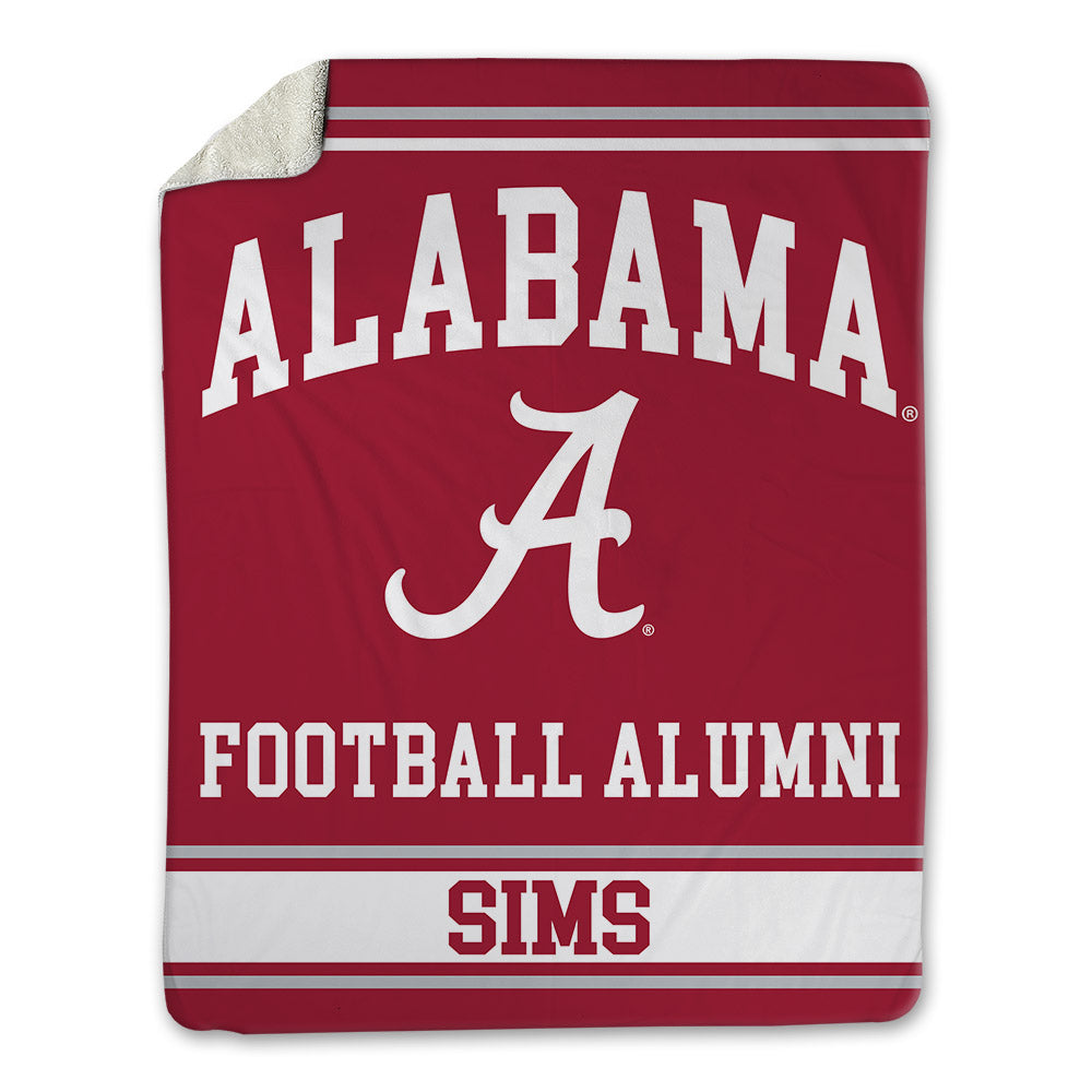 Alabama - Football Alumni : Blake Sims - Blanket-0
