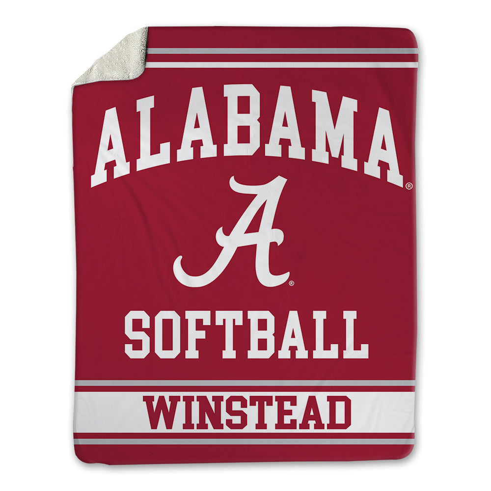 Alabama - NCAA Softball : Emily Winstead - Blanket-0
