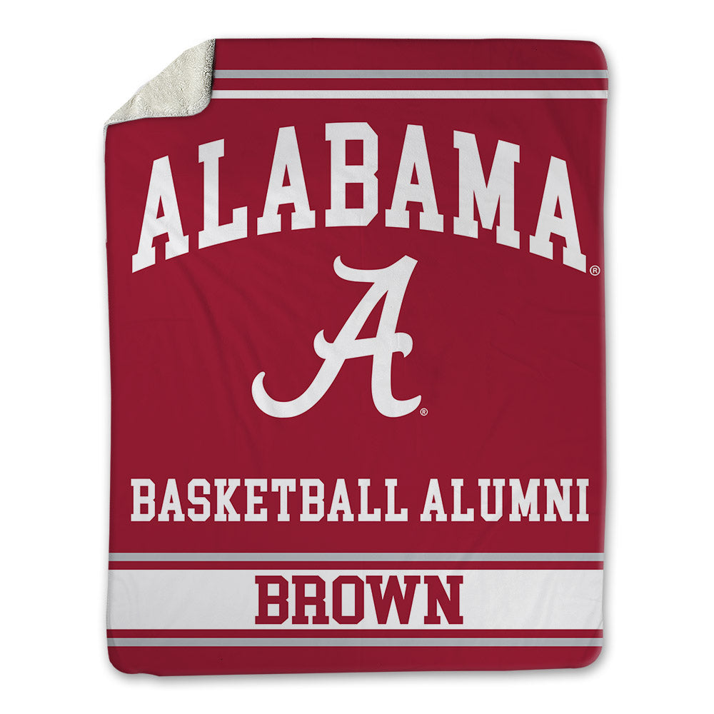 Alabama - Men's Basketball Alumni : Anthony Brown - Blanket-0