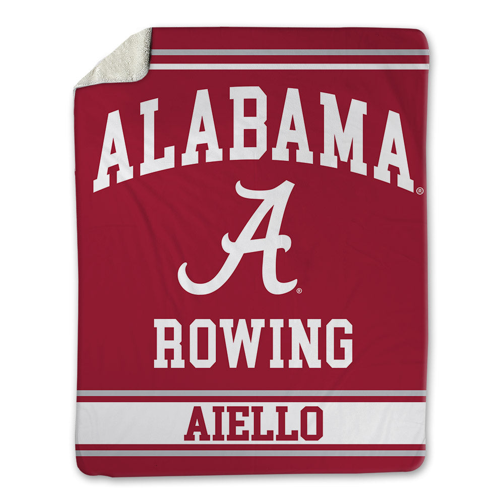 Alabama - NCAA Women's Rowing : Elena Aiello - Blanket-0