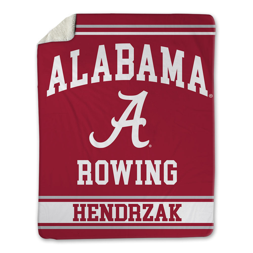 Alabama - NCAA Women's Rowing : Ryan Hendrzak - Blanket-0