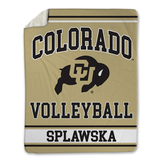 Colorado - NCAA Women's Volleyball : Maria Splawska - Blanket-0