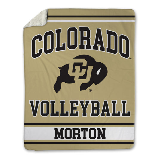 Colorado - NCAA Women's Volleyball : Sarah Morton - Blanket-0