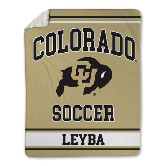 Colorado - NCAA Women's Soccer : Faith Leyba - Blanket-0