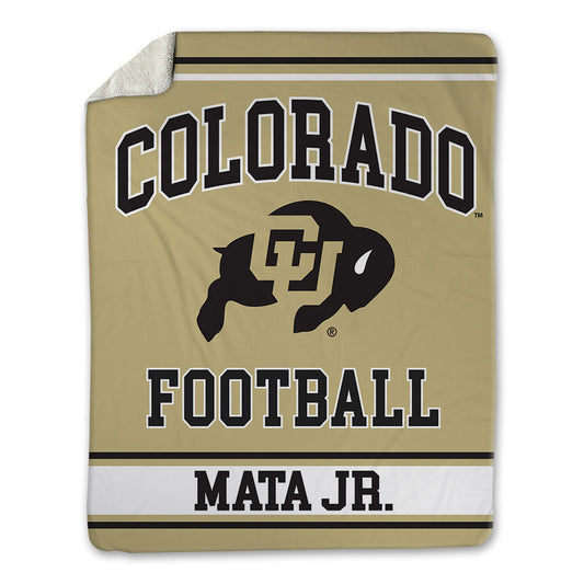 Colorado - NCAA Football : Alejandro Mata Jr. - Blanket-0