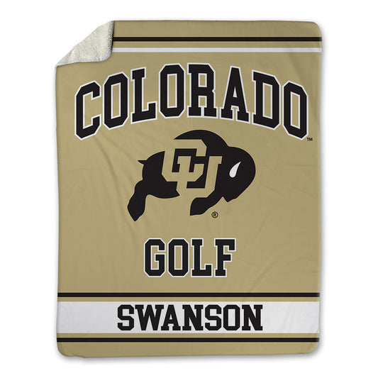 Colorado - NCAA Men's Golf : Hunter Swanson - Blanket-0