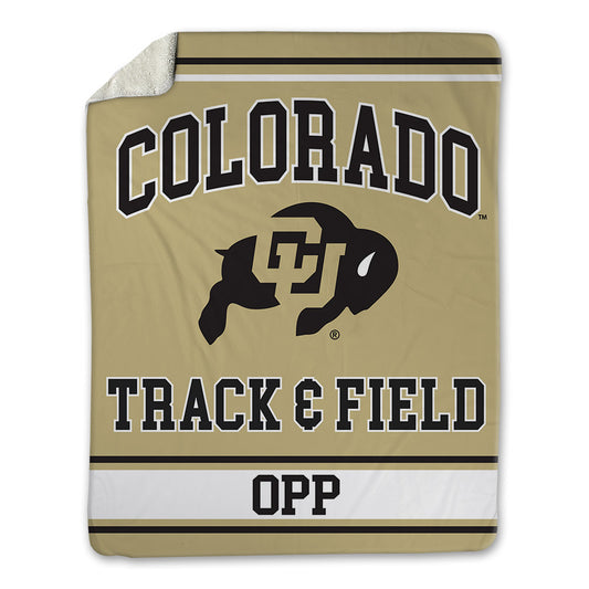 Colorado - NCAA Women's Track & Field : Amanda Opp - Blanket-0