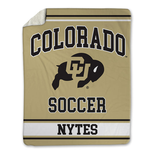 Colorado - NCAA Women's Soccer : Jordan Nytes - Blanket-0
