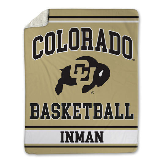 Colorado - NCAA Men's Basketball : Ian Inman - Blanket-0