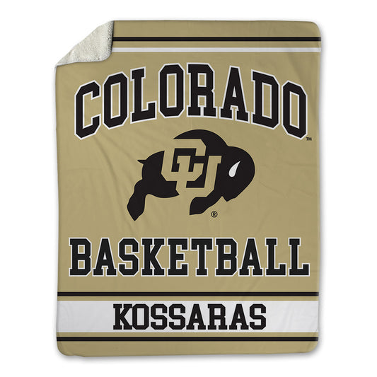 Colorado - NCAA Men's Basketball : Felix Kossaras - Blanket-0