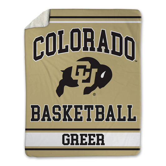 Colorado - NCAA Women's Basketball : Logyn Greer - Blanket-0