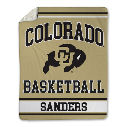 Colorado - NCAA Men's Basketball : Josiah Sanders - Blanket-0