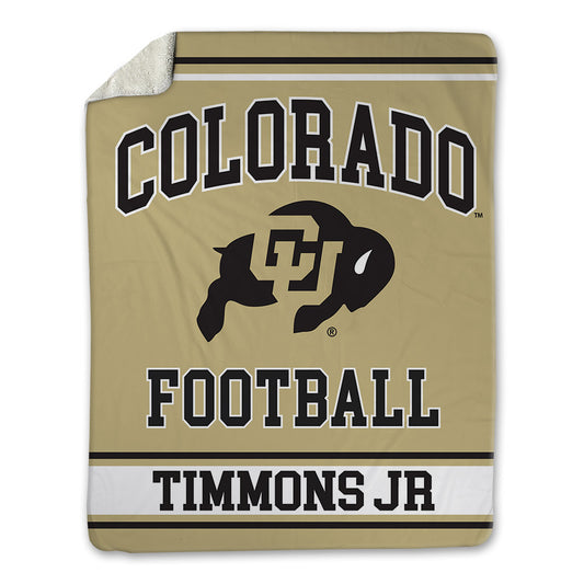 Colorado - NCAA Football : Terrell Timmons Jr - Blanket-0