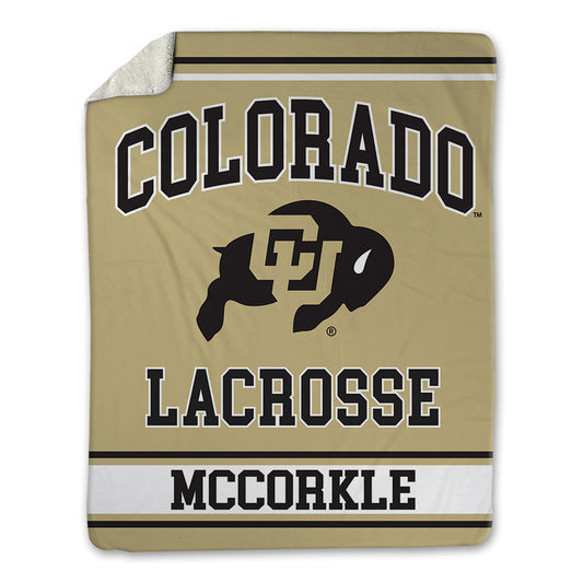Colorado - NCAA Women's Lacrosse : Allie McCorkle - Blanket-0
