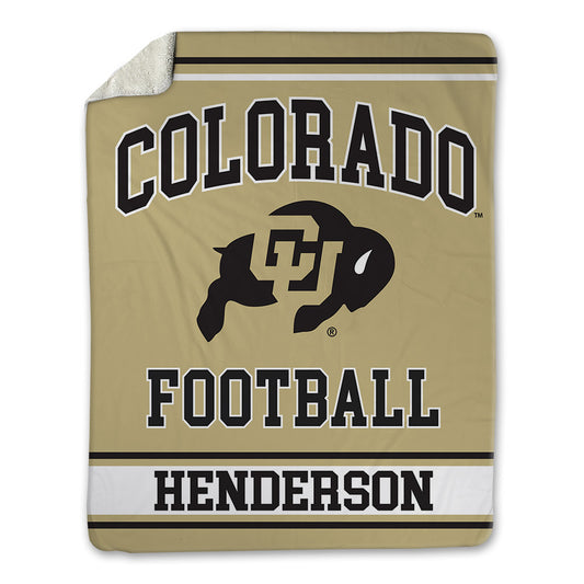 Colorado - NCAA Football : Damian Henderson - Blanket-0