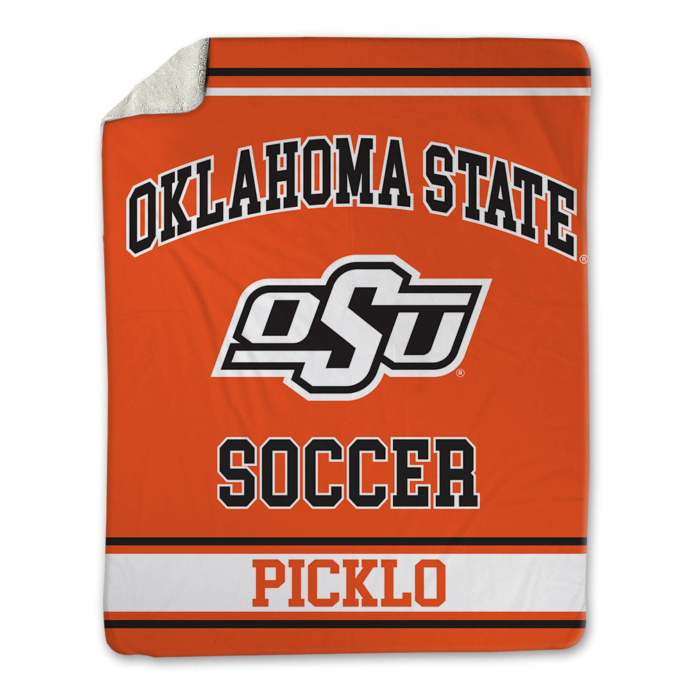 Oklahoma State - NCAA Women's Soccer : Trinity Picklo - Blanket-0