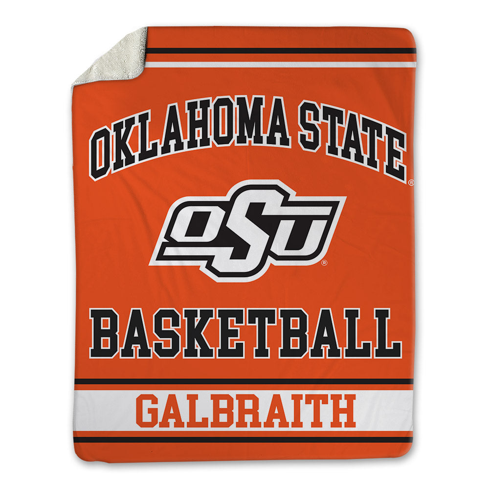 Oklahoma State - NCAA Women's Basketball : Mia Galbraith - Blanket-0