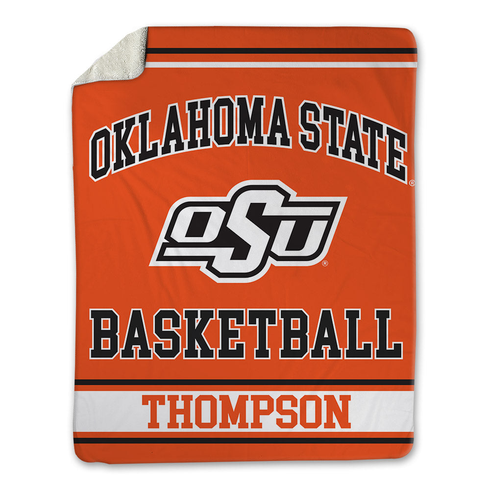 Oklahoma State - NCAA Men's Basketball : Bryce Thompson - Blanket-0