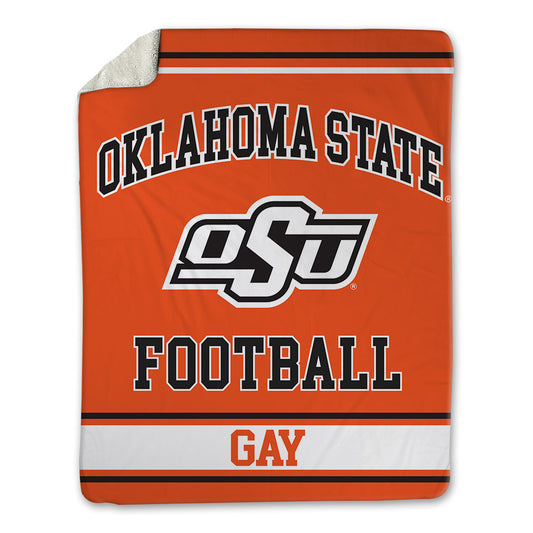 Oklahoma State - NCAA Football : Raymond Gay - Blanket-0