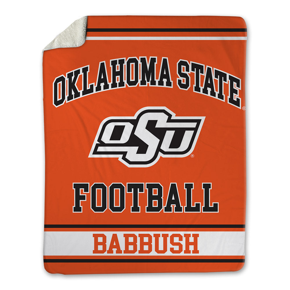 Oklahoma State - NCAA Football : Sam Babbush - Blanket-0