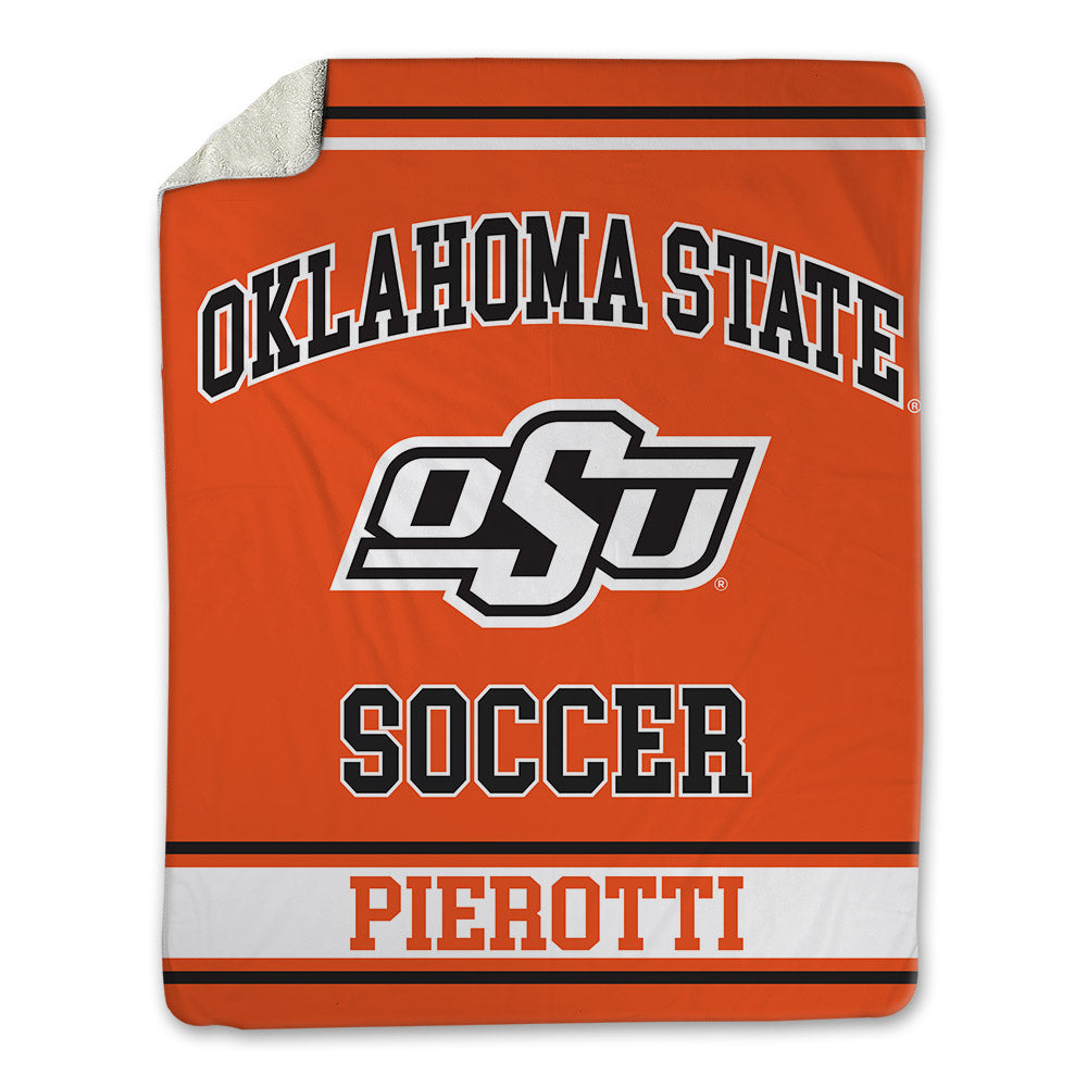 Oklahoma State - NCAA Women's Soccer : Bella Pierotti - Blanket-0