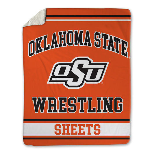 Oklahoma State - NCAA Wrestling : Cutter Sheets - Blanket-0