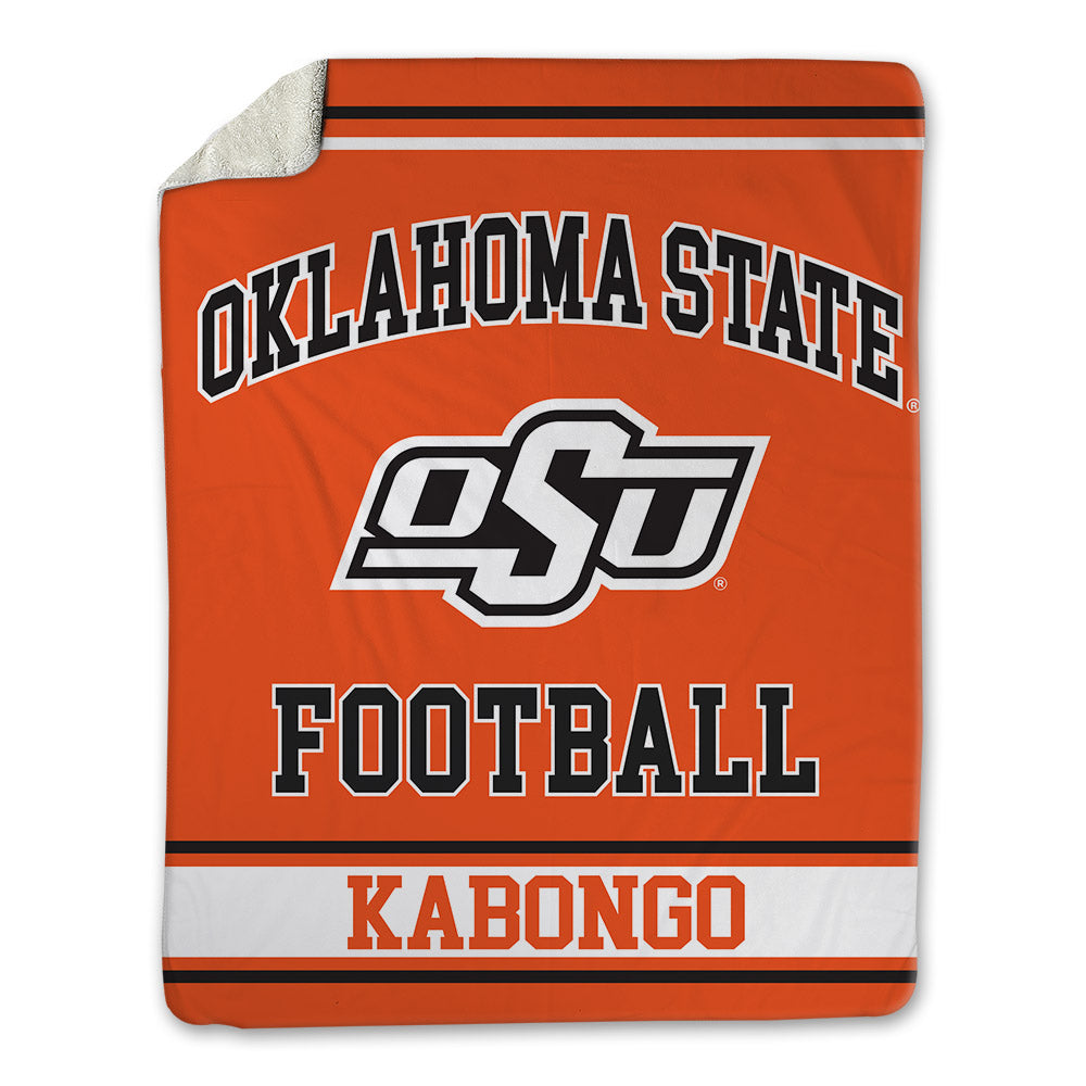 Oklahoma State - NCAA Football : David Kabongo - Blanket-0