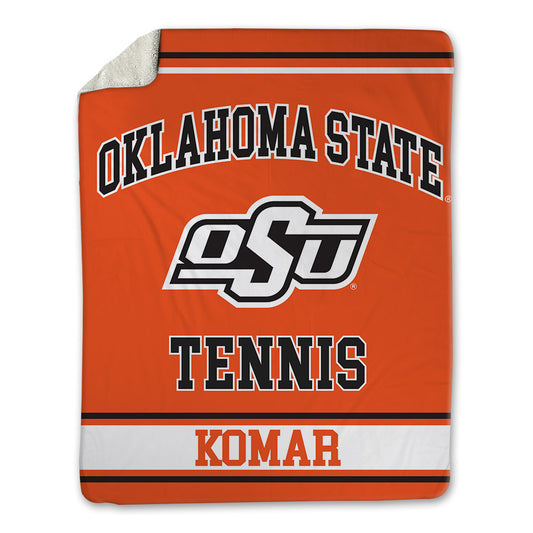 Oklahoma State - NCAA Women's Tennis : Anastasiya Komar - Blanket-0