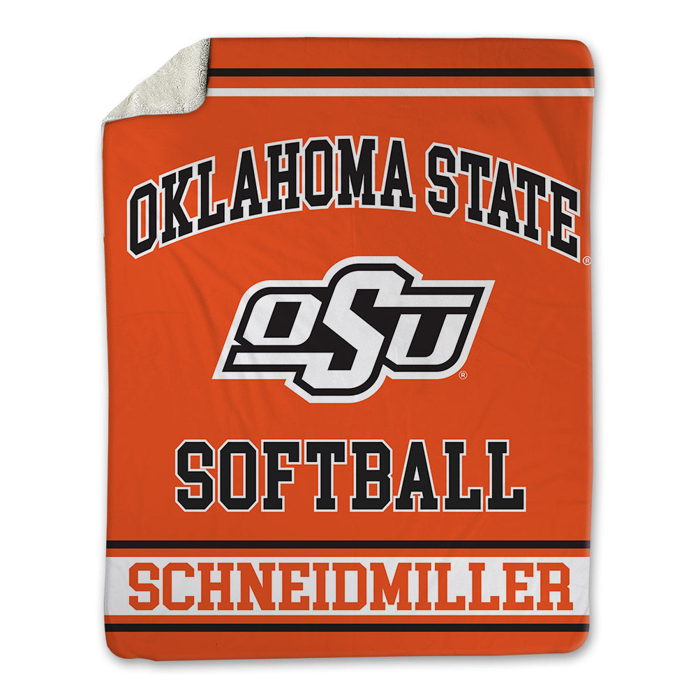 Oklahoma State - NCAA Softball : Audrey Schneidmiller - Blanket-0