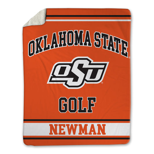 Oklahoma State - NCAA Men's Golf : Hazen Newman - Blanket-0