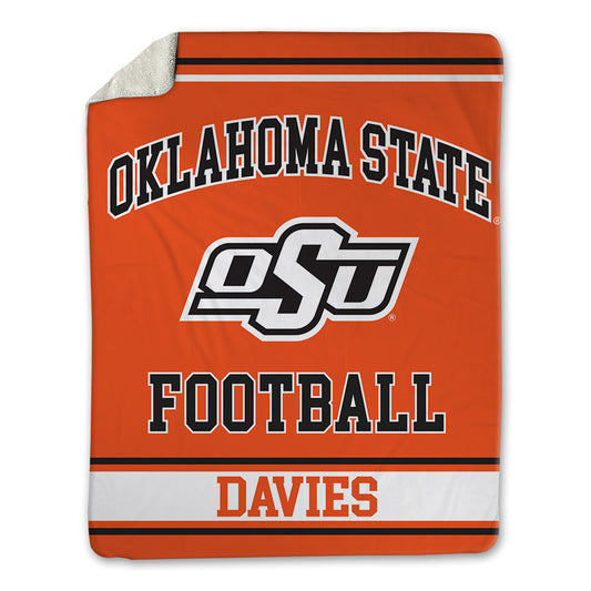 Oklahoma State - NCAA Football : Jaylin Davies - Blanket-0