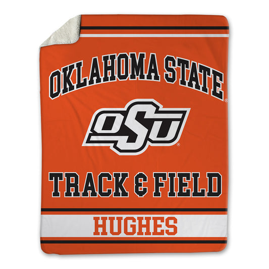 Oklahoma State - NCAA Men's Track & Field : Andrew Hughes - Blanket-0