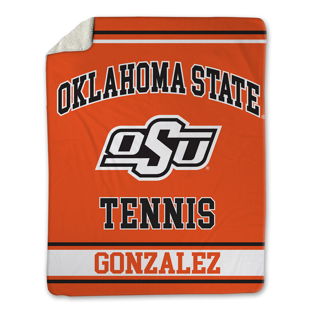 Oklahoma State - NCAA Women's Tennis : Raquel Gonzalez - Blanket-0