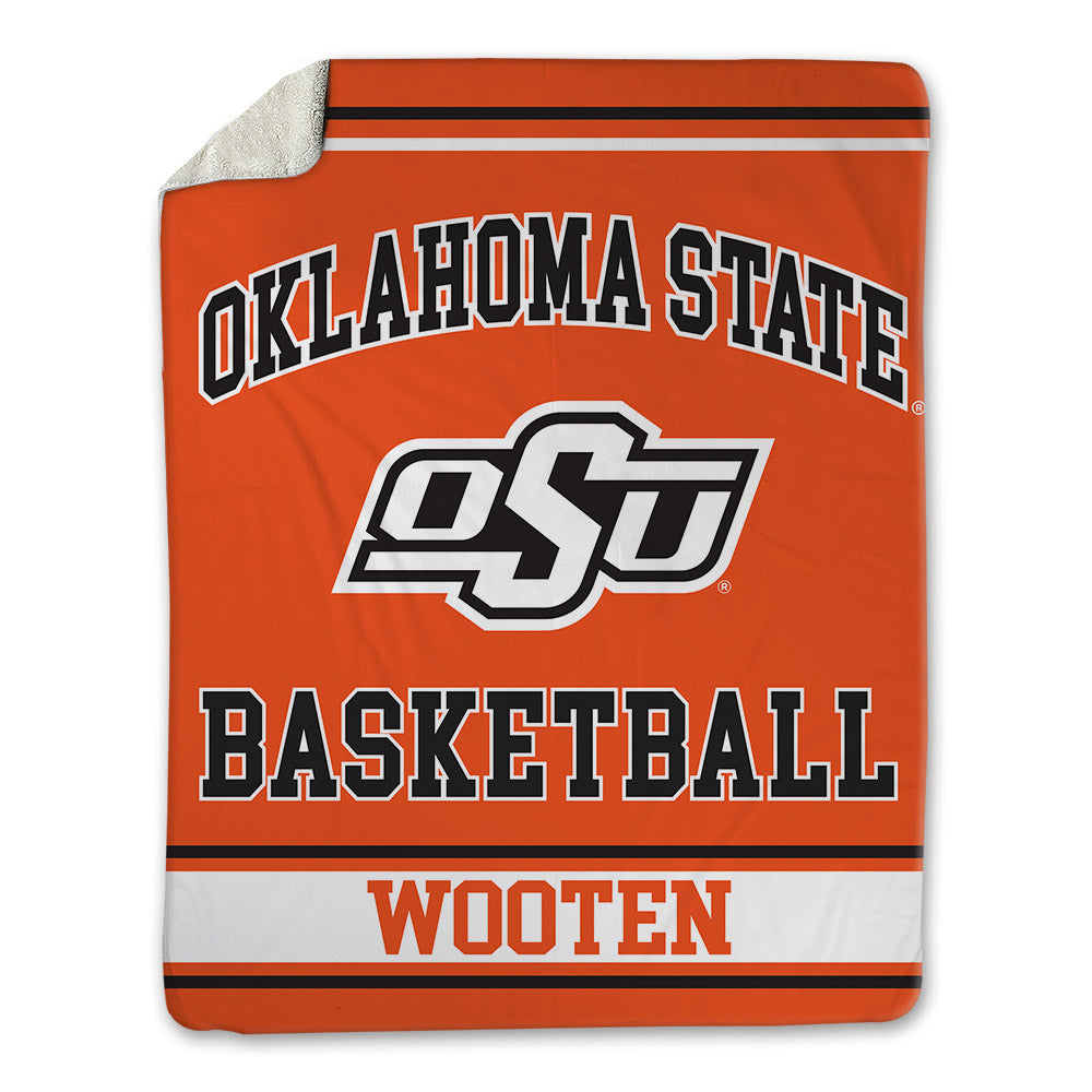 Oklahoma State - NCAA Women's Basketball : Jadyn Wooten - Blanket-0