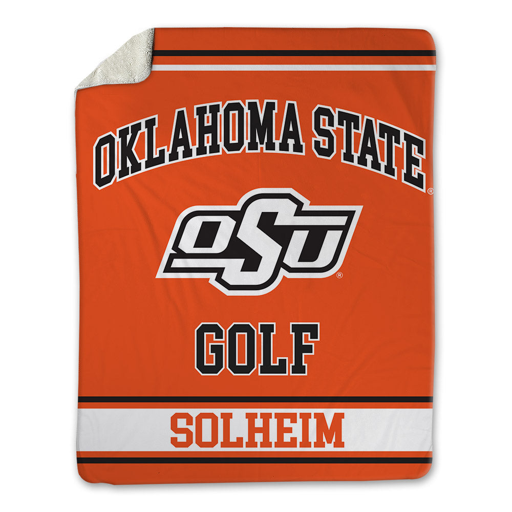 Oklahoma State - NCAA Women's Golf : Jenna Solheim - Blanket-0