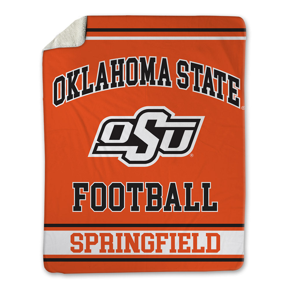 Oklahoma State - NCAA Football : Jake Springfield - Blanket-0