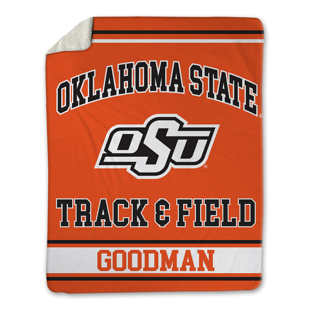 Oklahoma State - NCAA Women's Track & Field : Kalen Goodman - Blanket-0