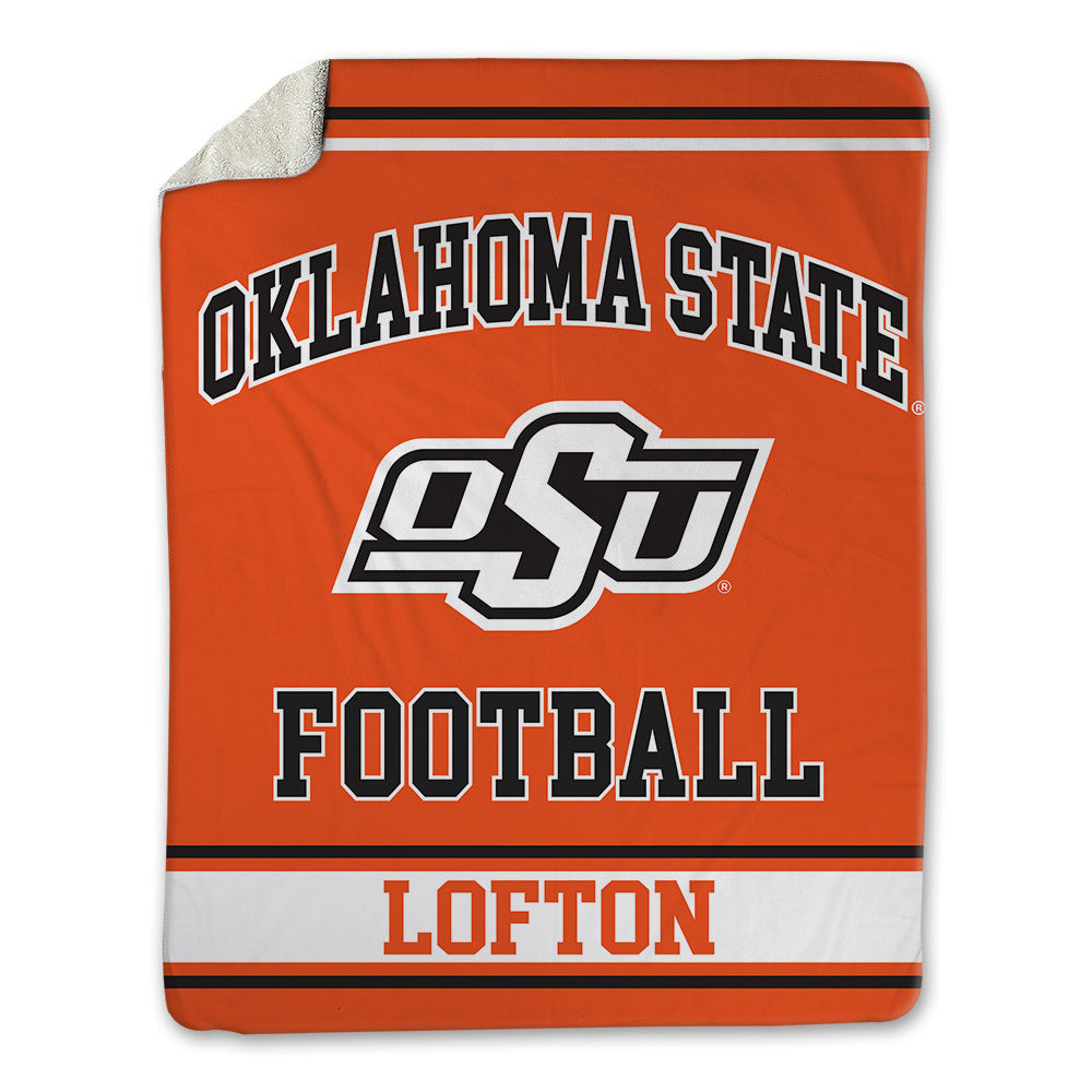 Oklahoma State - NCAA Football : Dawain Lofton - Blanket-0